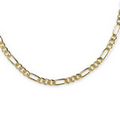 18" 10 Karat Gold Chain (3 Small Links, 1 Large Link)